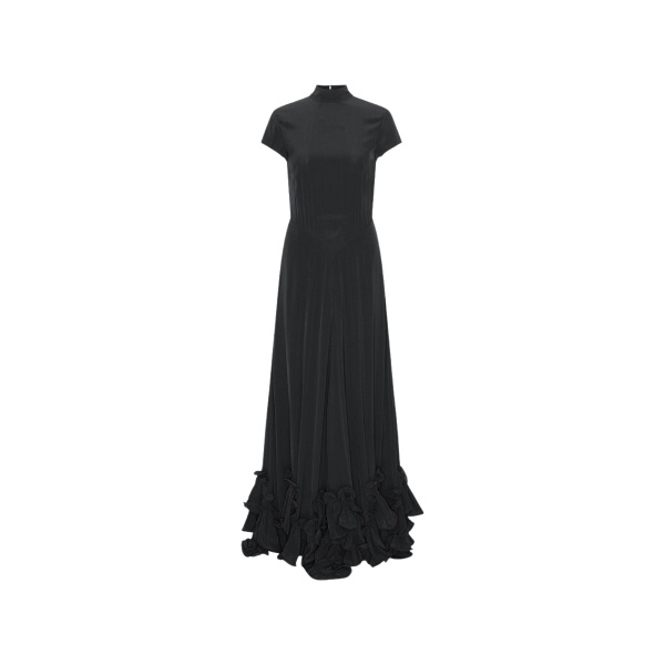 Maxi Capsleeve Dress Black