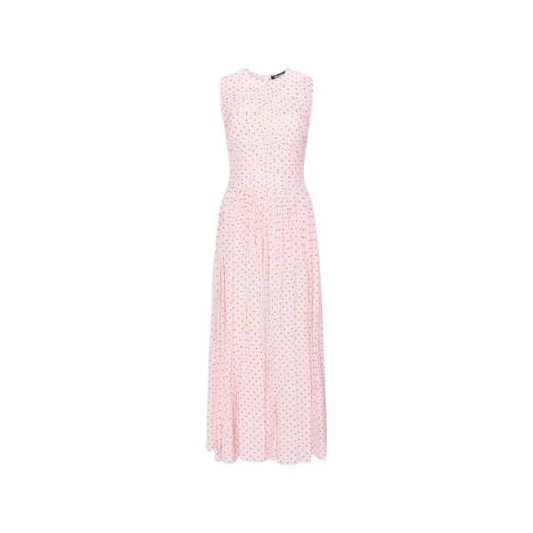 Rotate Birger Christensen Ns Ruched Dress Pink