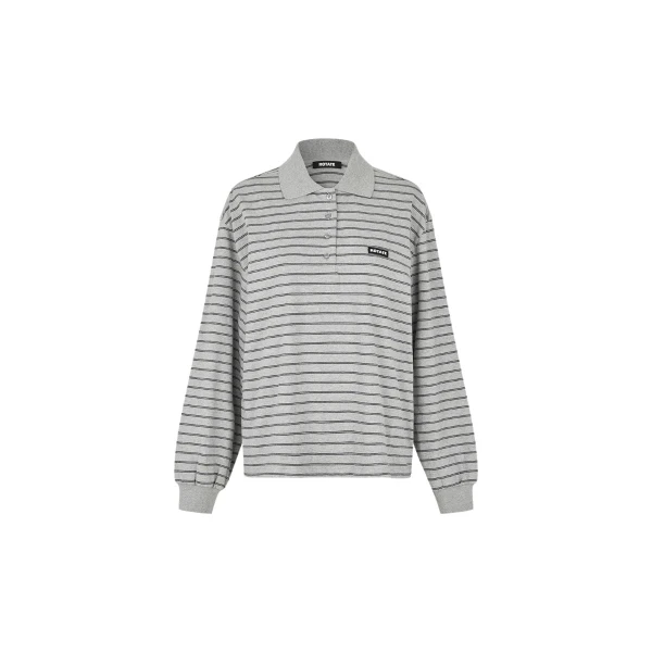 Rotate Birger Christensen Pique Longsleeve Polo Top