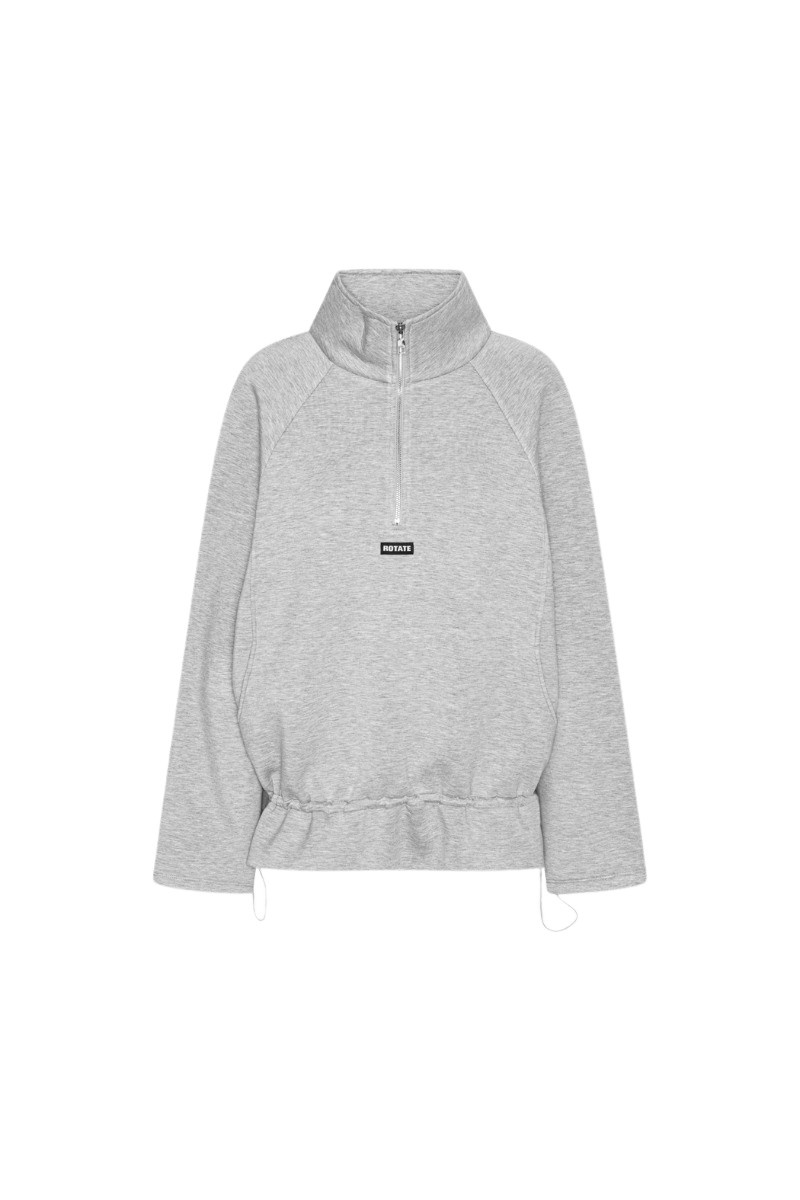 Scuba Half Zip Jacket Light Grey