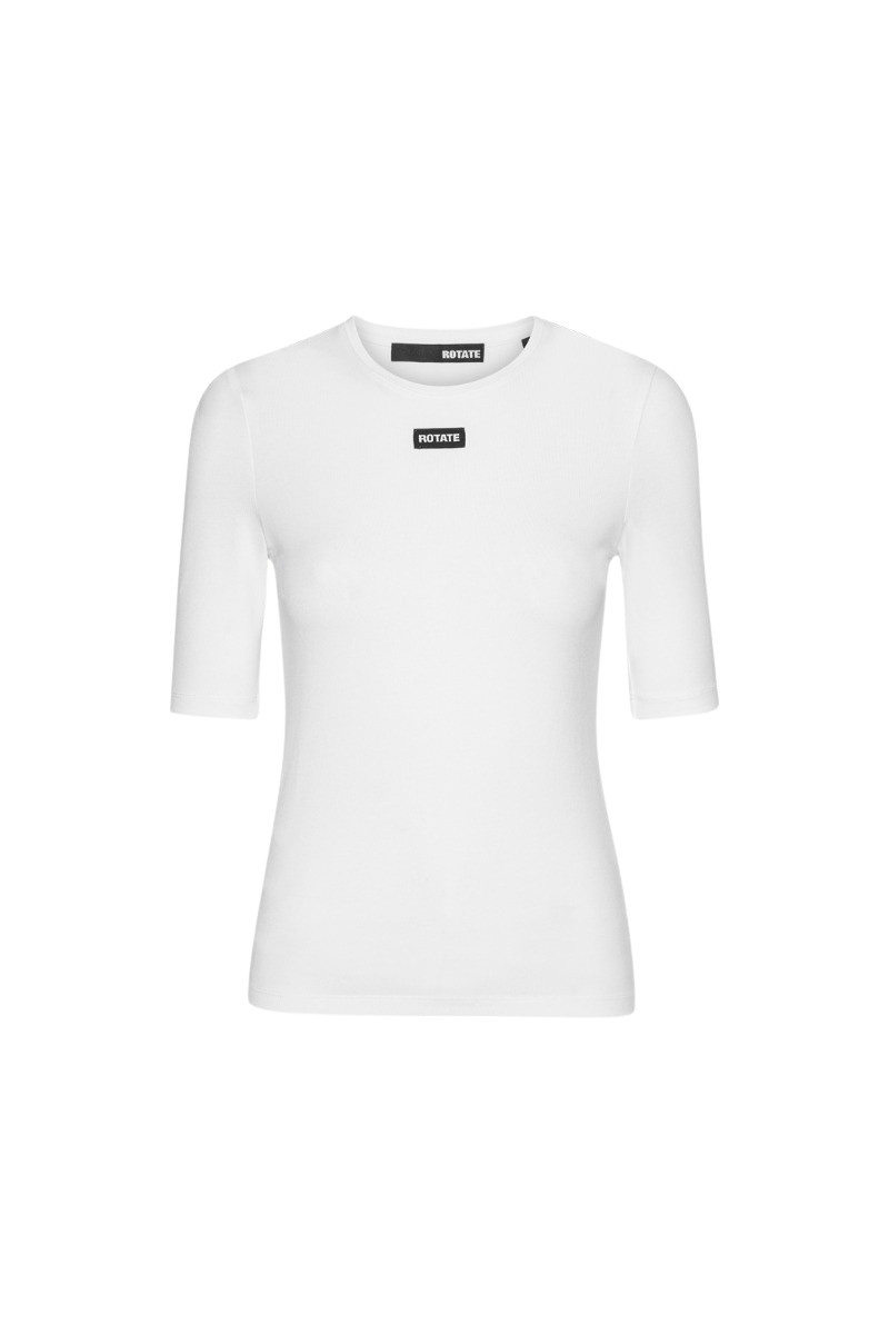 Short Sleeve T-shirt Bright White Logo