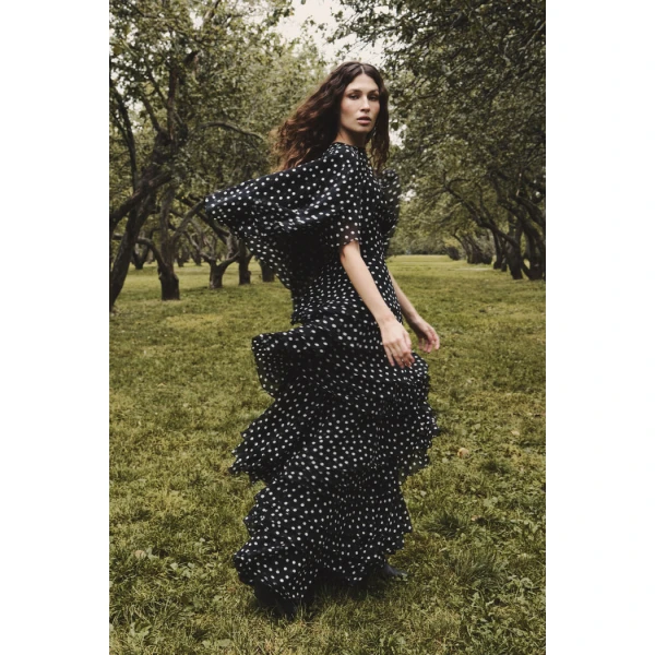 black evening dress