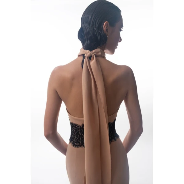 black evening dress