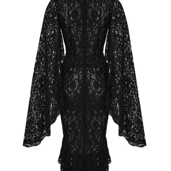 black evening dress