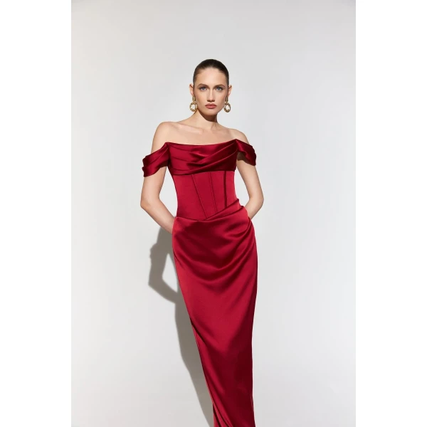black evening dress