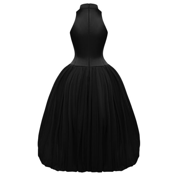 black evening dress