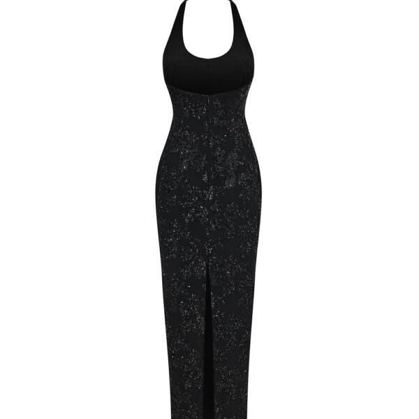 black evening dress