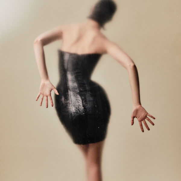 black evening dress