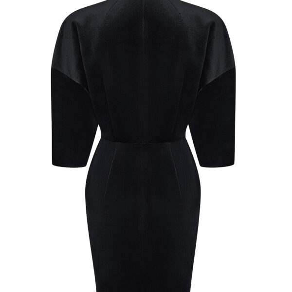 black evening dress
