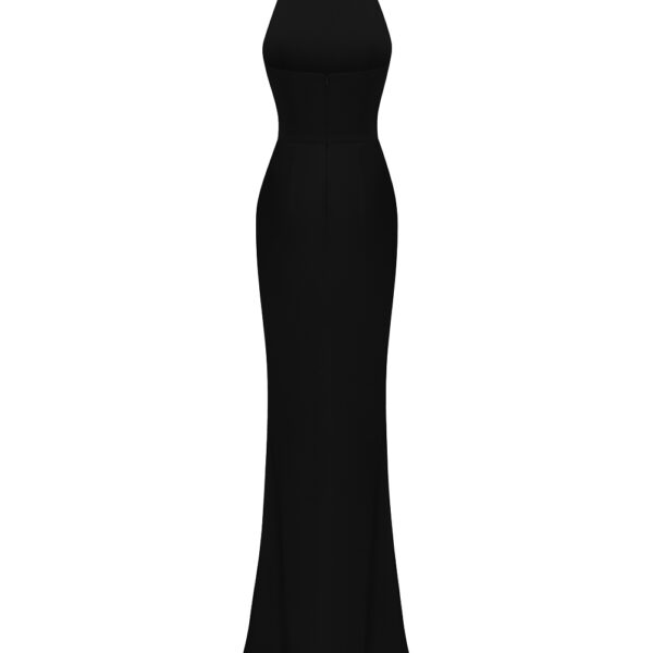 black evening dress