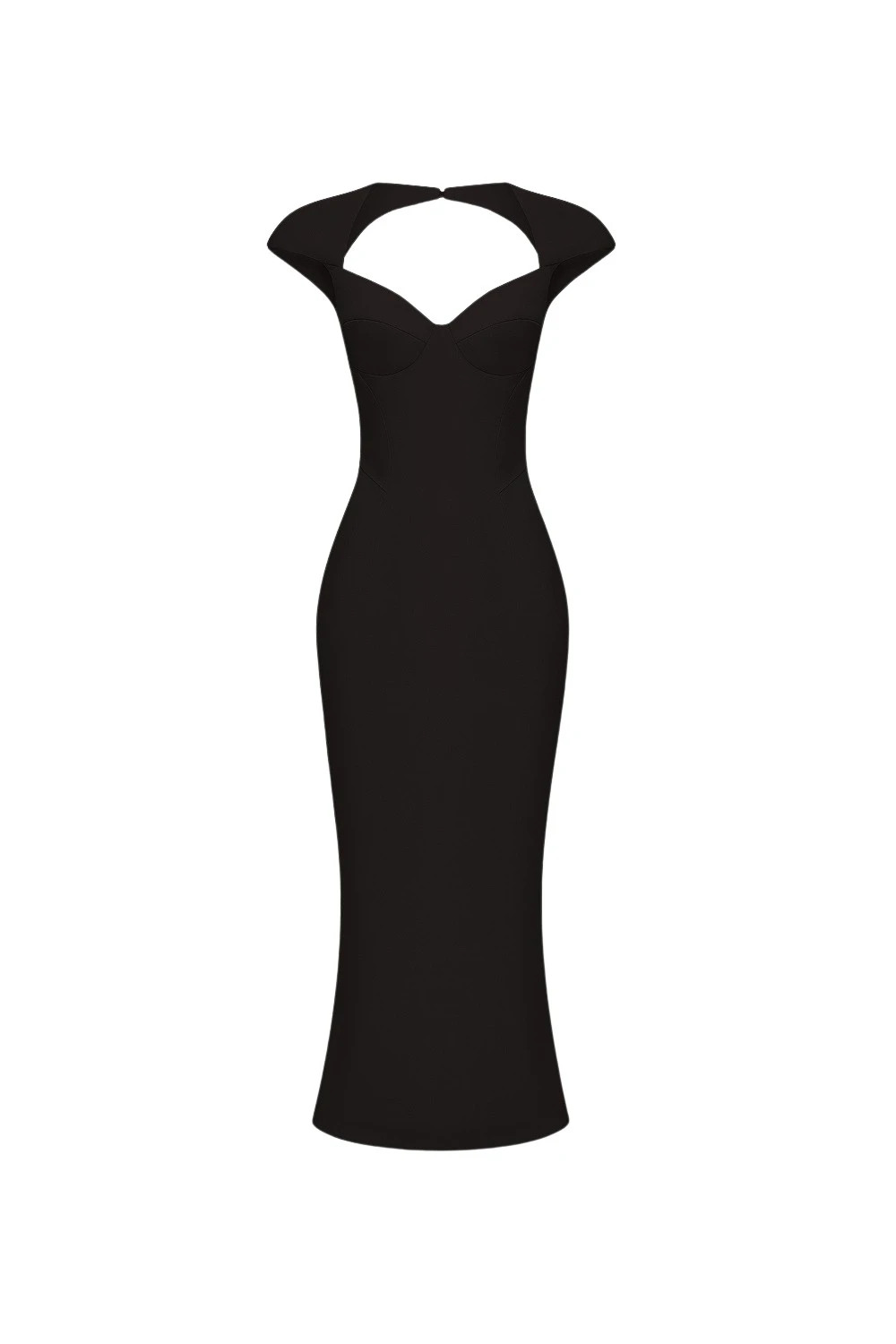 Rasario-Black-Viscose-crepe-midi-dress-in-Black-at-Coveti89293_nobg Rasario