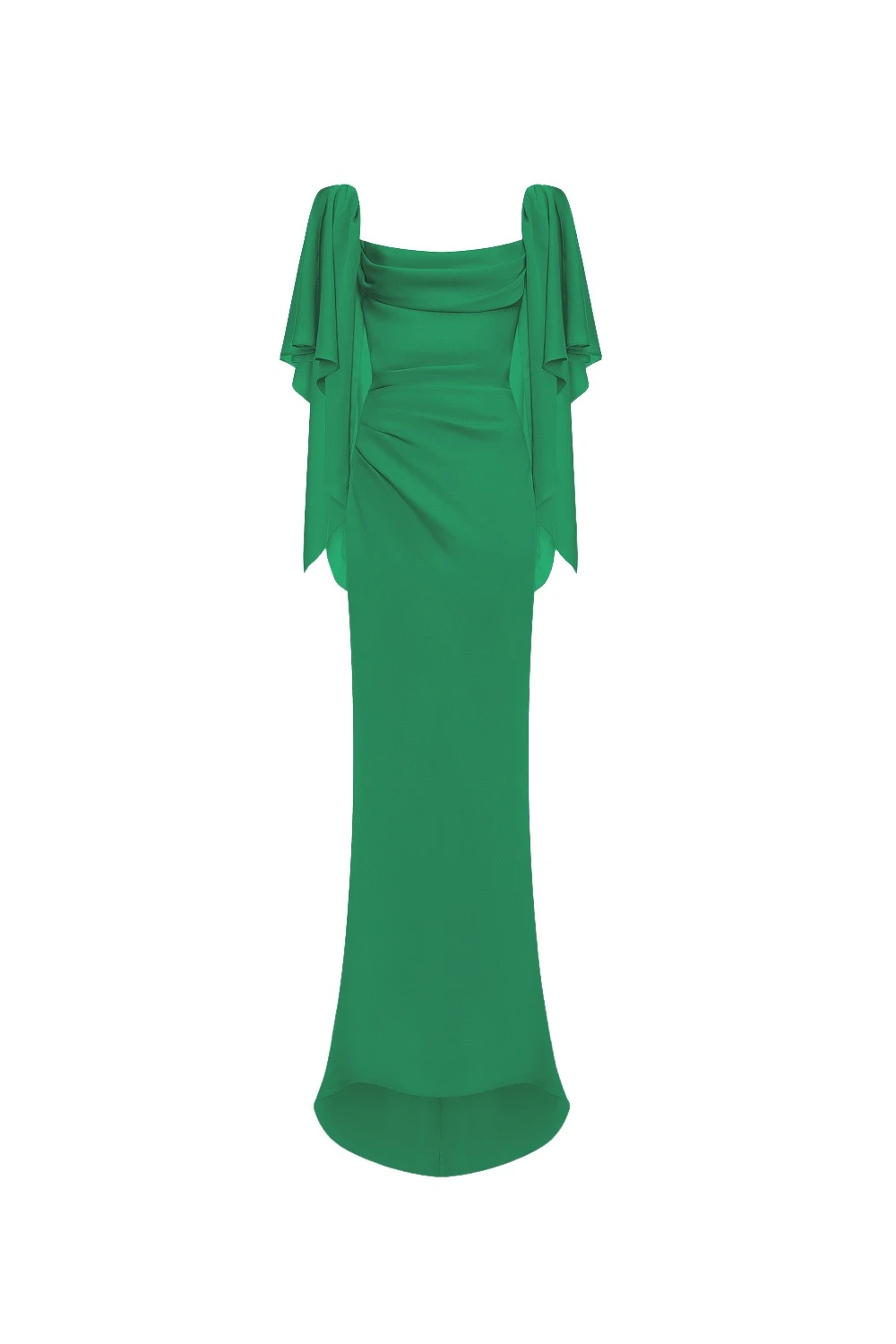 Rasario-Green-Viscose-crepe-maxi-dress-with-draping-and-open-back-in-Green-at-Coveti65193_nobg Rasario