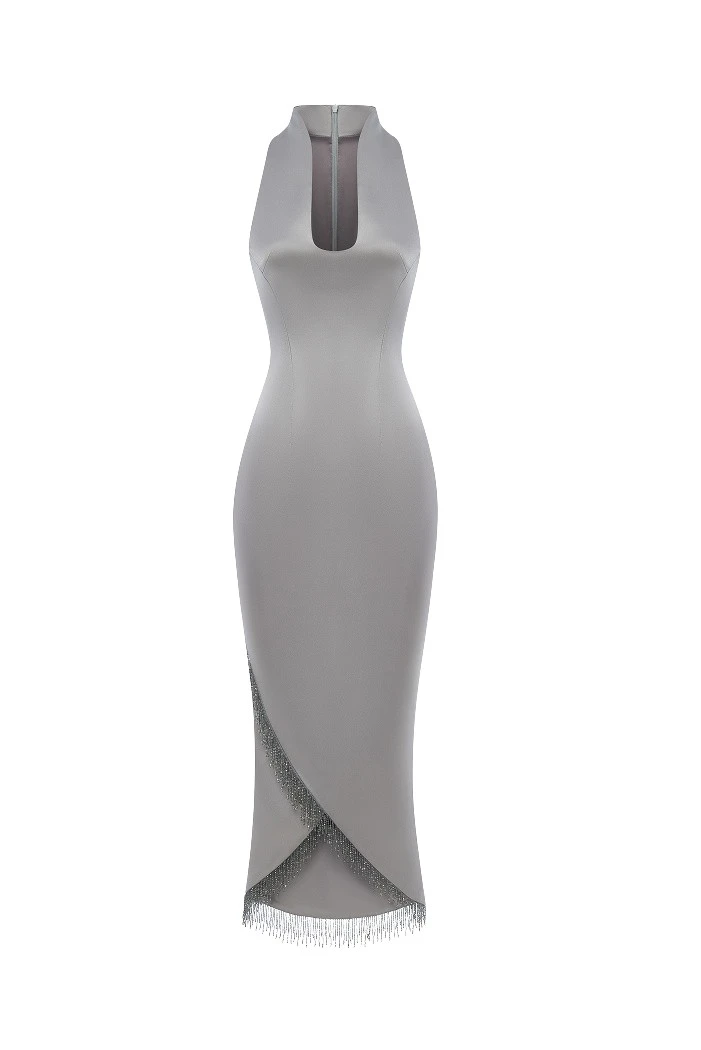 Rasario-Grey-Satin-midi-dress-with-fringe-trim-in-Grey-at-Coveti19691_nobg Rasario