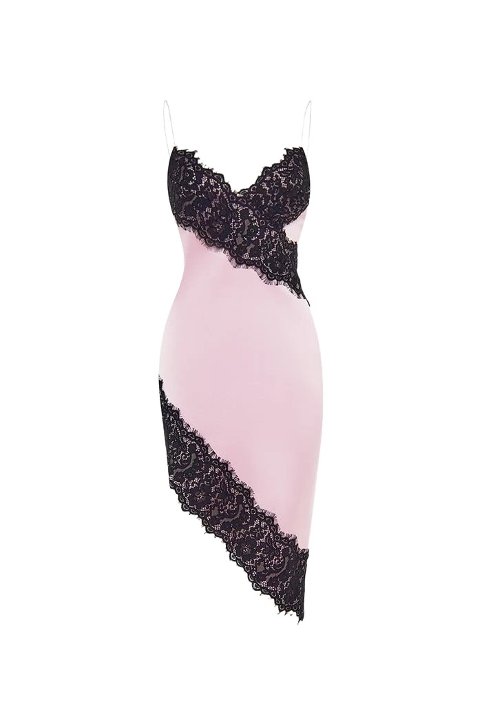 Rasario-Multicolour-Asymmetric-satin-and-lace-mini-dress-in-Light-pink-and-Black-at-Coveti44589_nobg Rasario