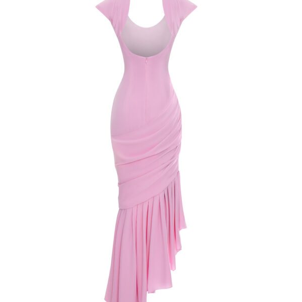 light pink evening dress