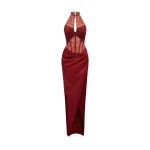 Rasario-Red-Lace-and-satin-long-midi-dress-in-Burgundy-at-Coveti54704_nobg Rasario