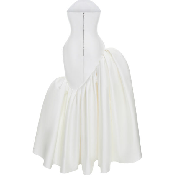 white evening dress