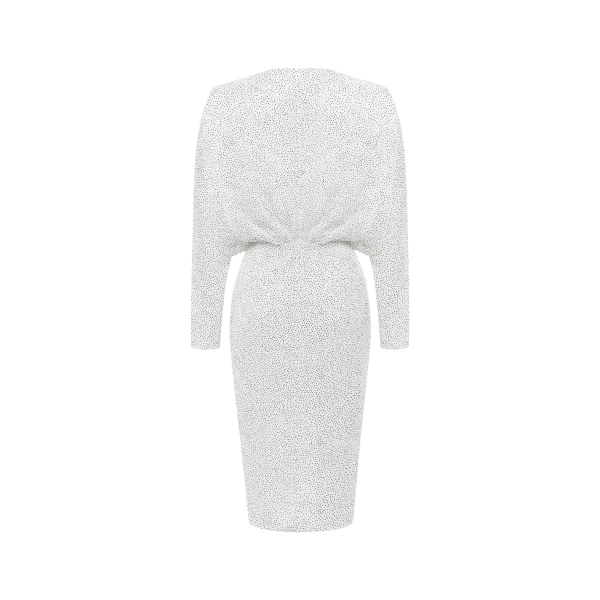white evening dress