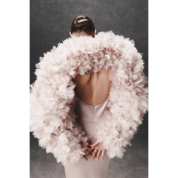white evening dress