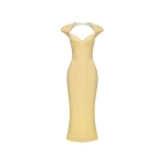 Rasario-Yellow-Viscose-crepe-midi-dress-in-Yellow-at-Coveti83266_nobg Rasario