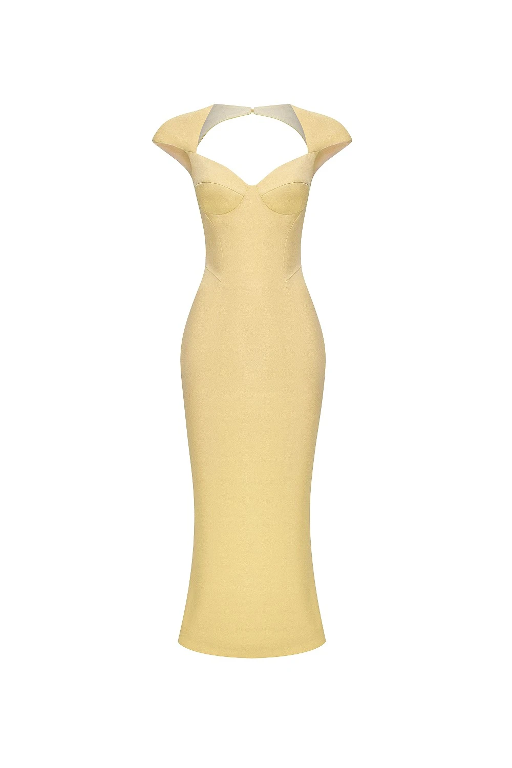 Rasario-Yellow-Viscose-crepe-midi-dress-in-Yellow-at-Coveti83266_nobg Rasario