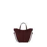 Red-Cyme-Tote-Nano-in-Black-Cherry-collection-coveti95368_nobg Polène Cyme Tote Nano in Black Cherry Cyme Tote Nano in Black Cherry - Mini Bags - Parisian Luxury Leather Bag at Coveti