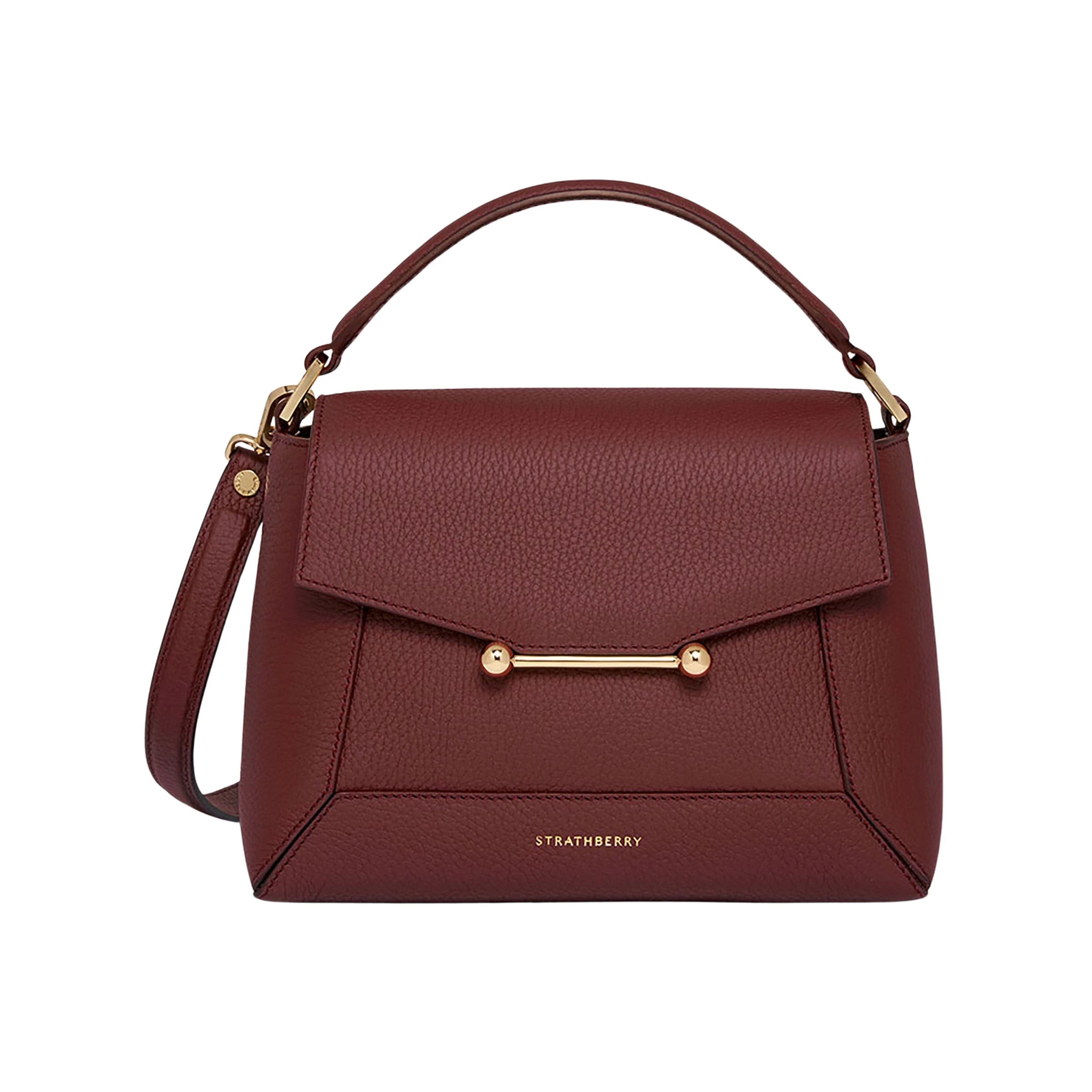 Red-Mosaic-Bag-in-Oxblood71197_nobg Strathberry Mosaic Bag tote