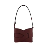 Polène Nodde in Black Cherry Nodde in Black Cherry - Shoulder & Crossbody Bags - Parisian Luxury Leather Bag at Coveti