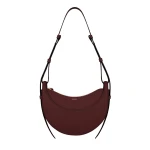 Polène Numéro Dix in Black Cherry Numéro Dix in Black Cherry - Shoulder & Crossbody Bags - Parisian Luxury Leather Bag at Coveti