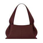Polène Numéro Neuf East West in Black Cherry Numéro Neuf East West in Black Cherry - Shoulder & Crossbody Bags - Parisian Luxury Leather Bag at Coveti