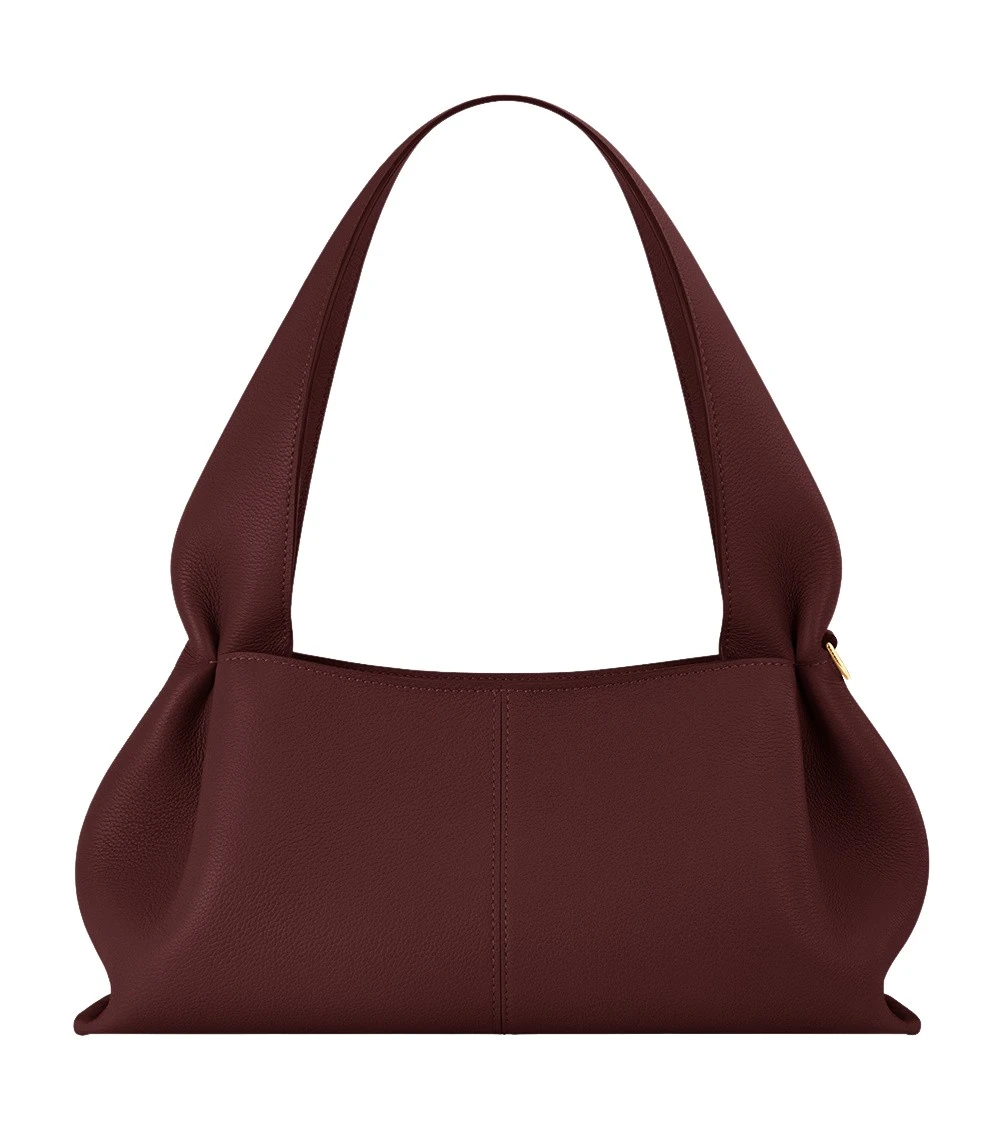 Red-Numero-Neuf-East-West-in-Black-Cherry-collection-coveti65388_nobg Polène Numéro Neuf East West in Black Cherry Numéro Neuf East West in Black Cherry - Shoulder & Crossbody Bags - Parisian Luxury Leather Bag at Coveti