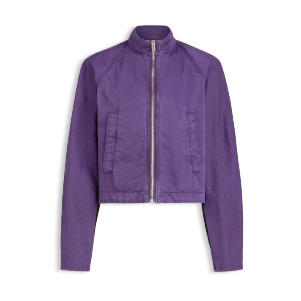Alaïa Round Denim Jacket - ALAÏA Jackets - Laser Cut Luxury - Shop at Coveti