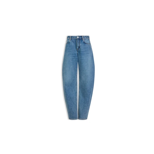 Alaia Round Denim Jeans