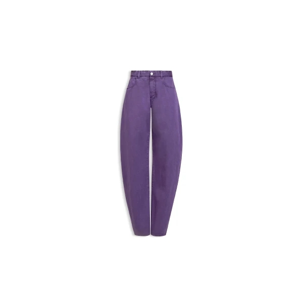 Alaia Round Denim Pants