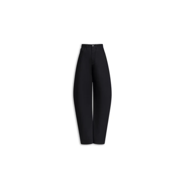 Alaia Round Jeans In Denim