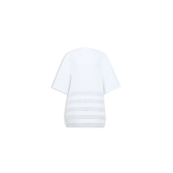 Alaia Round Poplin Dress