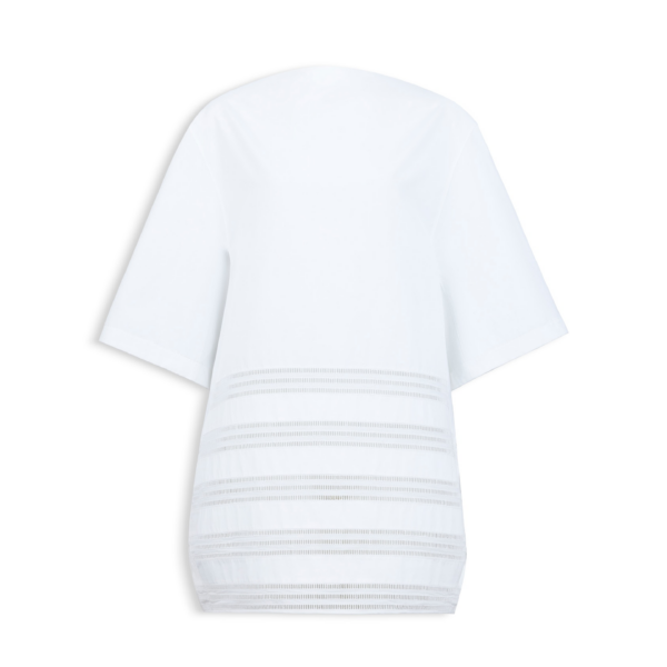 Alaïa Round Poplin Dress - ALAÏA Dresses - Laser Cut Luxury - Shop at Coveti