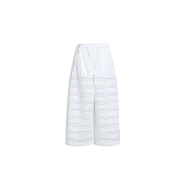 Alaia Round Poplin Pants