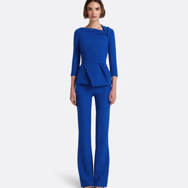 Safiyaa Alexa Marrakech Trousers - Pants - Demi-Couture Evening Wear at Coveti