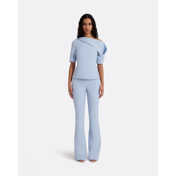 Safiyaa Alexa Soft Sky Trousers, view 2