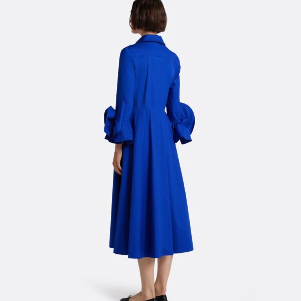 Safiyaa Belisse Midi Dress in Marrakech - Dresses - Demi-Couture Evening Wear at Coveti