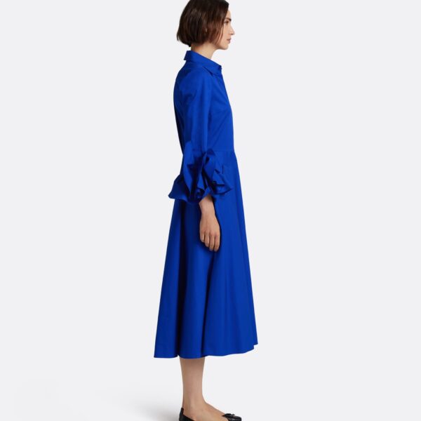 Safiyaa Belisse Midi Dress in Marrakech - Dresses - Demi-Couture Evening Wear at Coveti