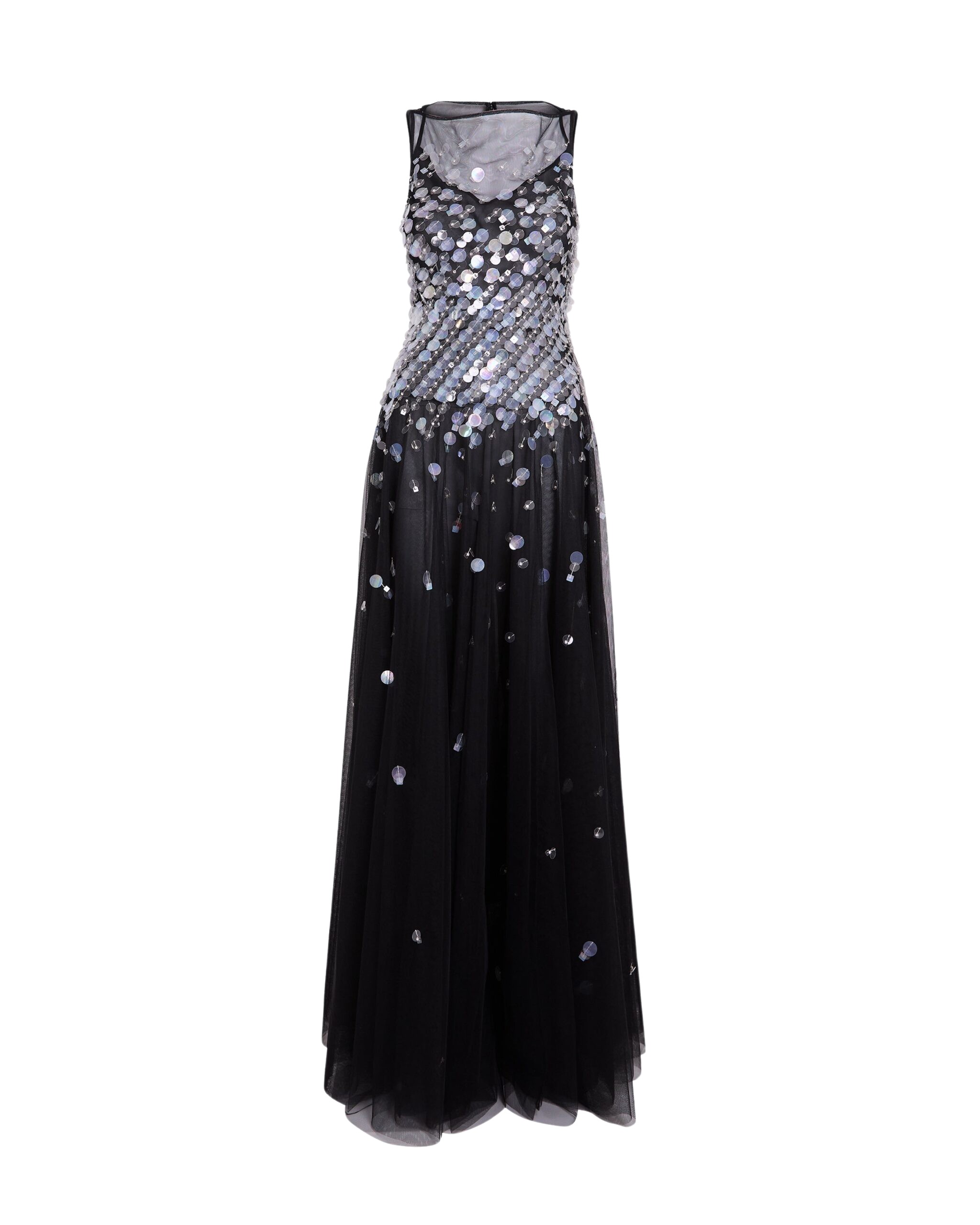 Safiyaa Dixie Long Dress in Black - Dresses - Demi-Couture Evening Wear at Coveti