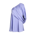 Safiyaa Flourine Mini Dress in Soft Sky - Dresses - Demi-Couture Evening Wear at Coveti