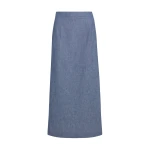 Safiyaa Kyoto Skirt in Blue Blend - Skirts - Demi-Couture Evening Wear at Coveti