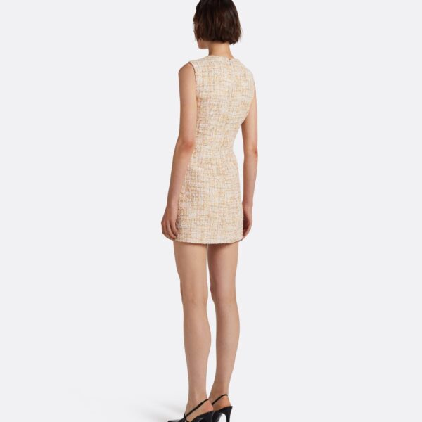 Safiyaa Laurette Mini Dress in Tweed - Dresses - Demi-Couture Evening Wear at Coveti