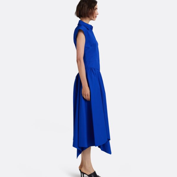 Safiyaa Ludavine Midi Dress in Marrakech - Dresses - Demi-Couture Evening Wear at Coveti