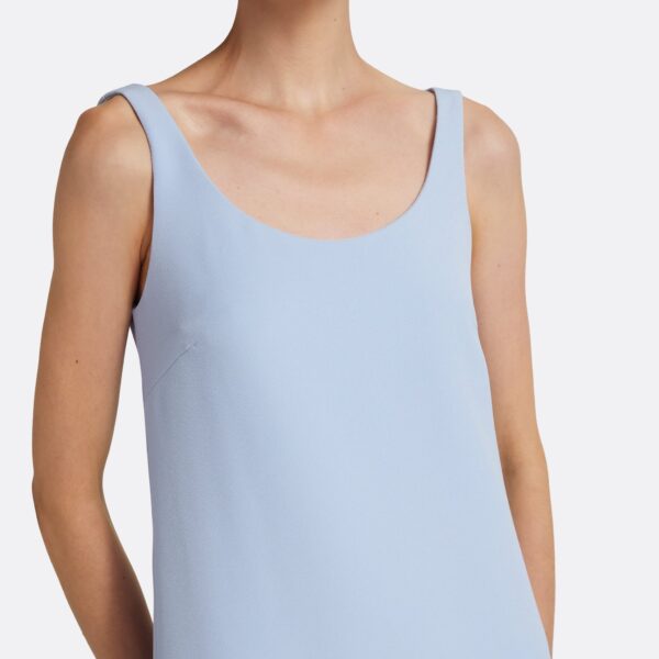 Safiyaa Maddison Long Dress in Soft Sky - Dresses - Demi-Couture Evening Wear at Coveti
