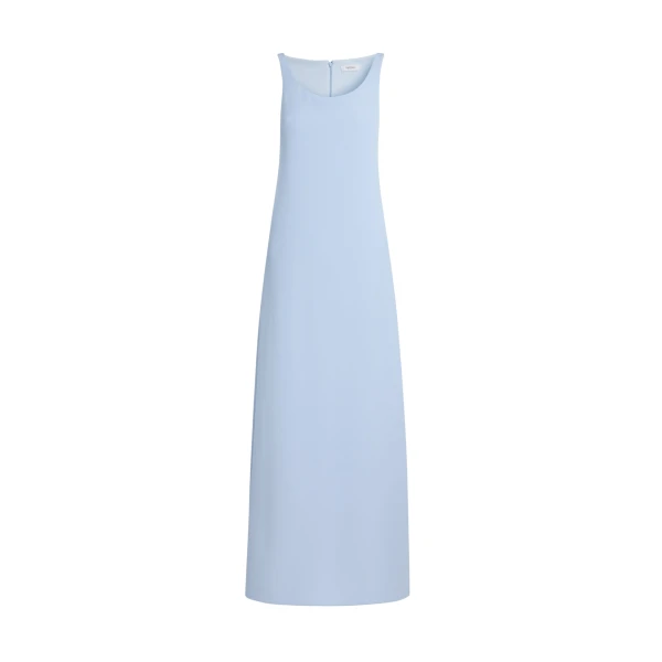 Safiyaa Maddison Long Dress in Soft Sky - Dresses - Demi-Couture Evening Wear at Coveti