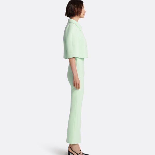 Safiyaa Mari Trouser in Sea Glass - Pants - Demi-Couture Evening Wear at Coveti